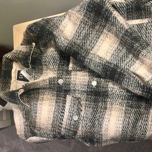 Plaid wool jacket